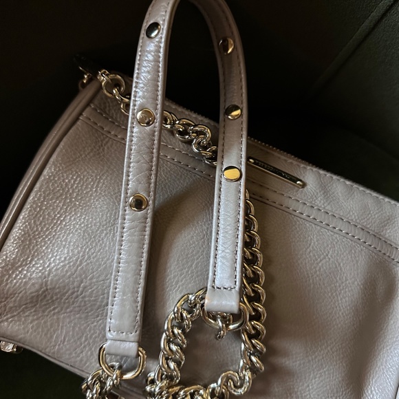Rebecca Minkoff Mini M.A.C - Small Crossbody - Taupe/Gold - Picture 6 of 8